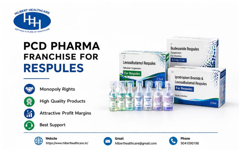 PCD pharma franchise for RESPULES - Hilbert Healthcare